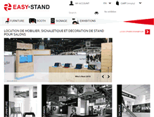 Tablet Screenshot of easy-stand.com